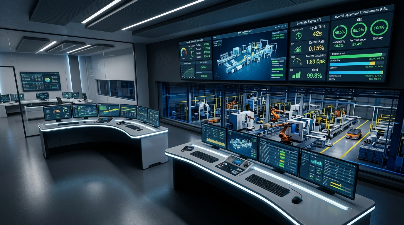Visualisasi profesional bidang Operational Excellence